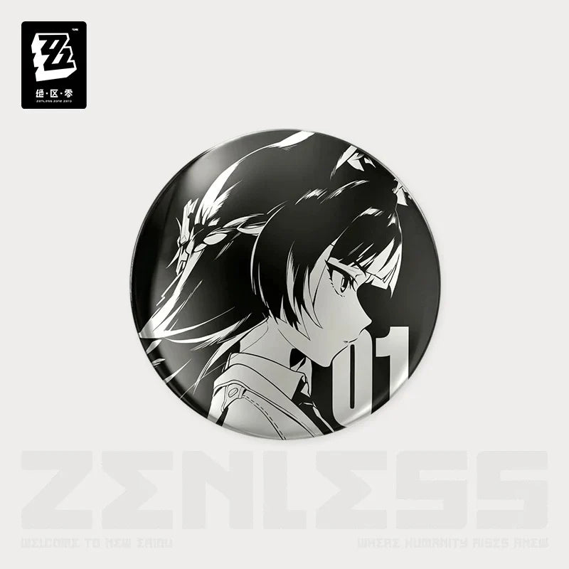 Zenless Zone Zero - Time Tuning Series Vol.2 Mirror Finish Metal Badge miHoYo