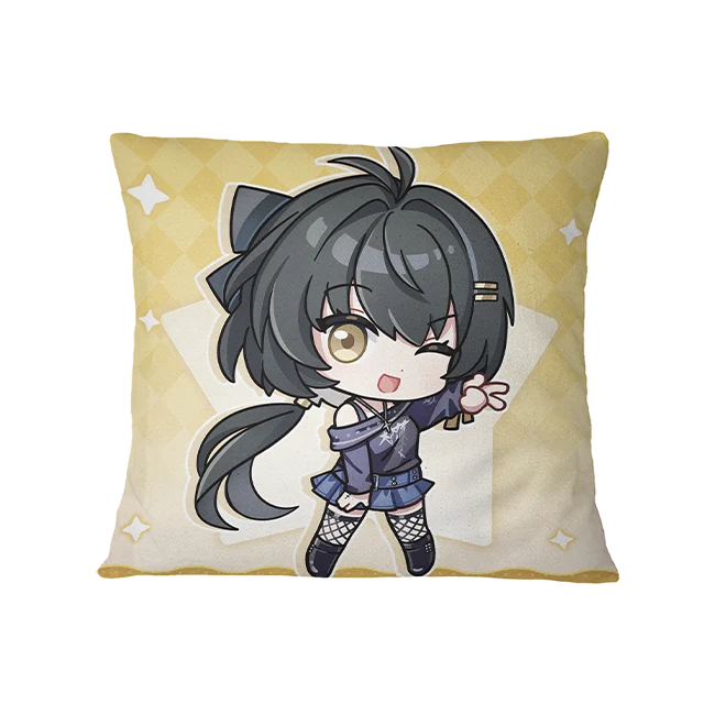 Wuthering Waves - Focused Freeze Series Chibi Character Pillow Karasumaya