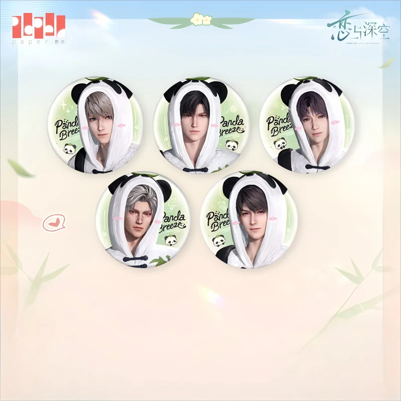Love and Deepspace - Panda Breeze Series Badge InFold Games