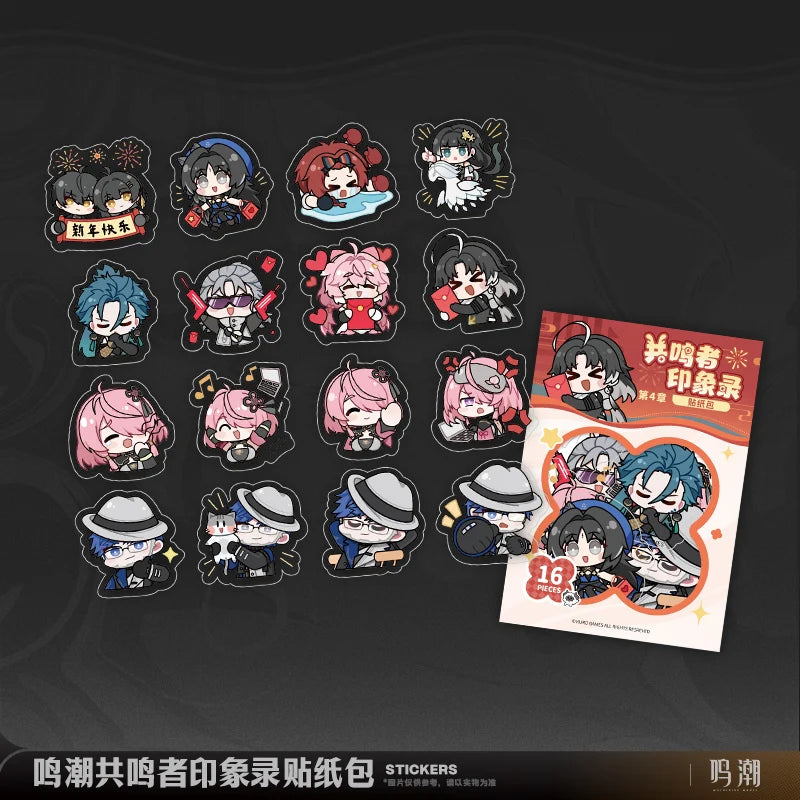 Wuthering Waves - Resonator Theme Chapter 4 Sticker Pack KURO GAMES