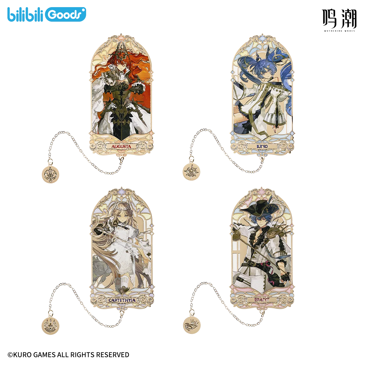 Wuthering Waves - Diadem's Downfall Series Metal Bookmark bilibiliGoods