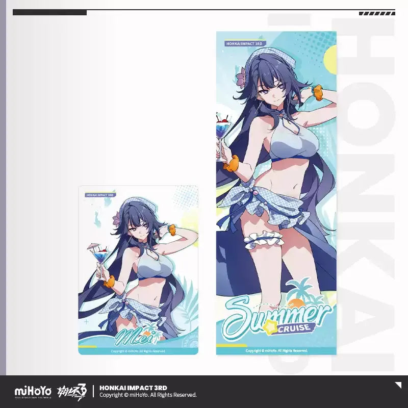 Honkai Impact 3rd - Summer Series Laser Ticket & Transparent Card Blind Box miHoYo