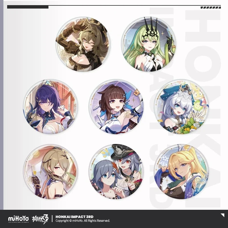 Honkai Impact 3rd - 2026 Birthday Greeting Art Series Badge miHoYo