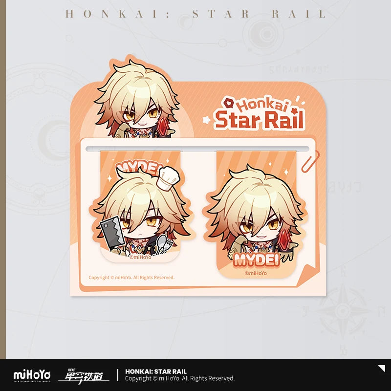 Honkai: Star Rail - Pom-Pom Gallery Soft Magnetic Bookmark Set miHoYo
