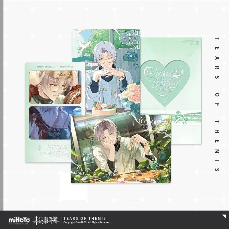 Tears of Themis - Stellis Heartbeat Series Adjudicator Birthday Commemorative Card Set miHoYo
