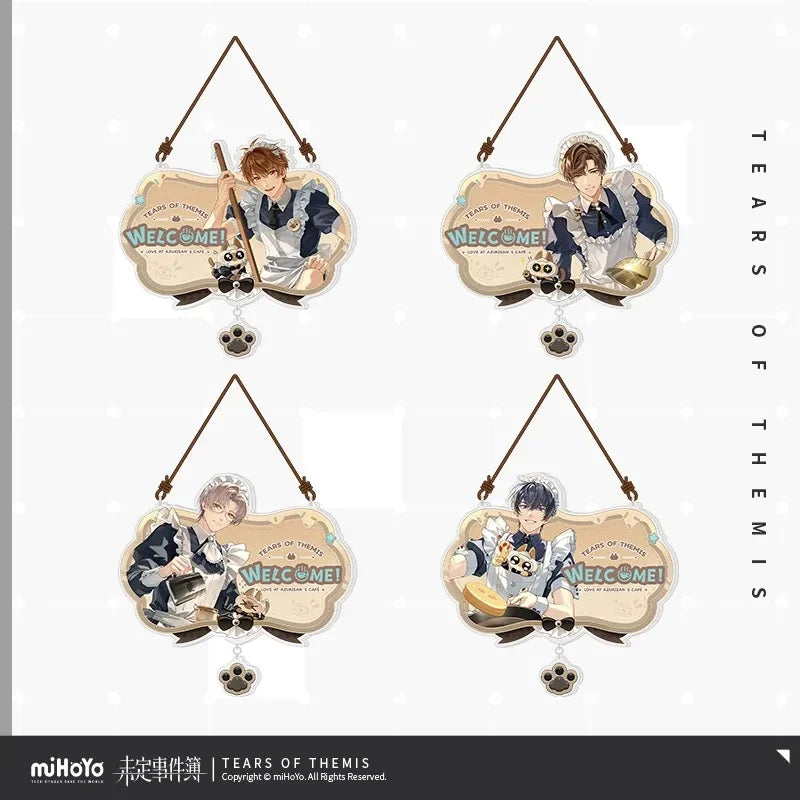Tears of Themis - Love At Azukisan's Cafe Series Acrylic Decorative Door Hanger miHoYo