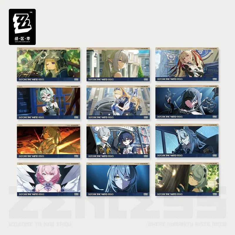Zenless Zone Zero - Before the Wind Rises Series Collectible Postcard Set miHoYo