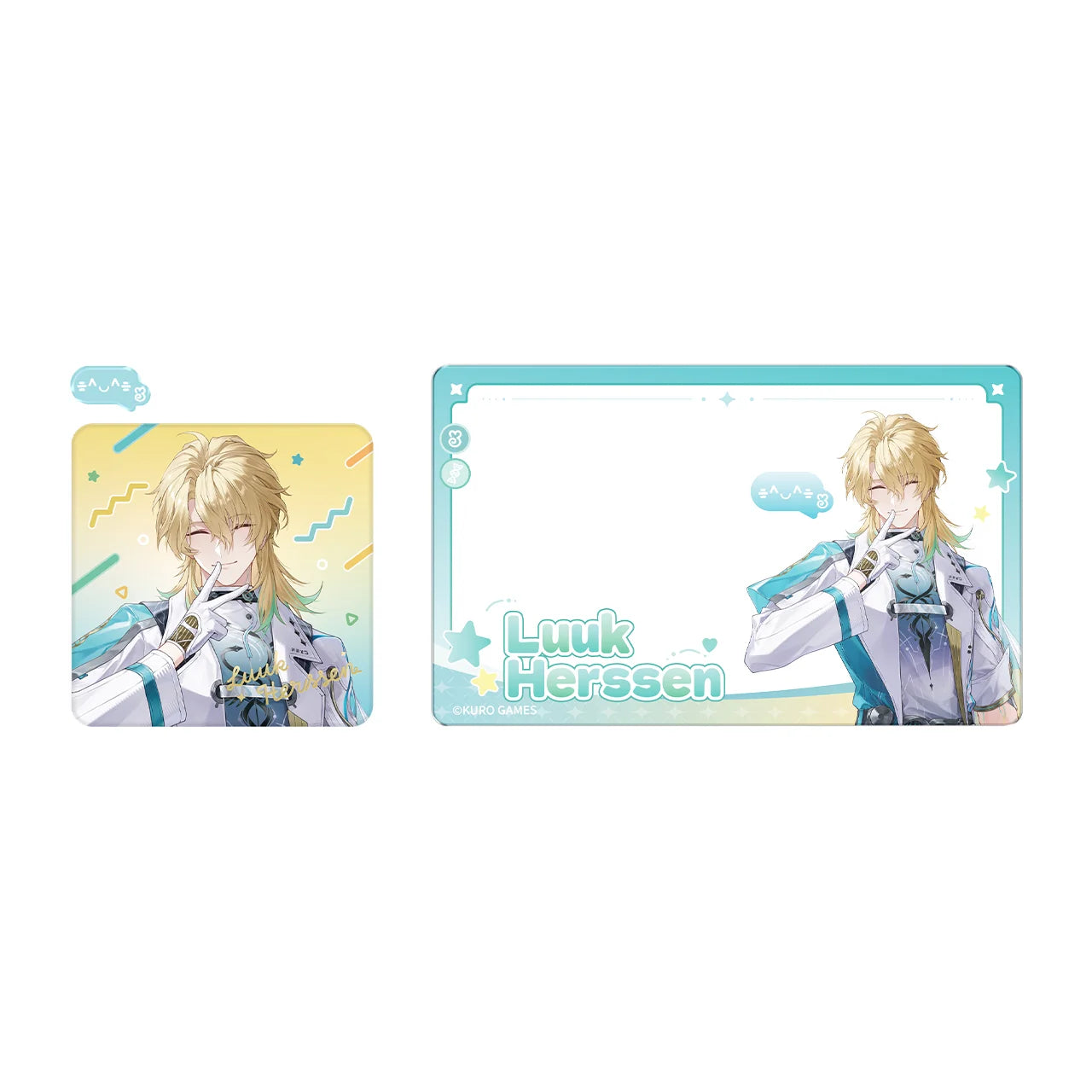 Wuthering Waves - Two Yeah Series Badge & Acrylic Clear Card Set KURO GAMES