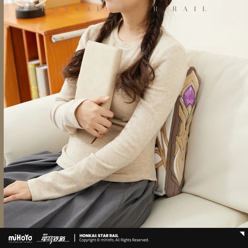 Honkai: Star Rail - Dr. Ratio Book Throw Pillow miHoYo