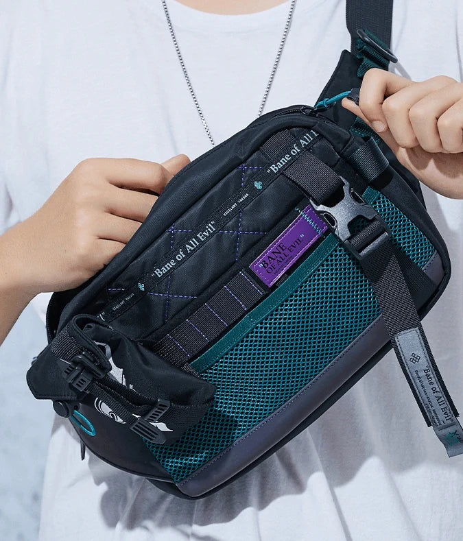 Genshin Impact - Themes of Xiao Designed Crossbody Bag miHoYo