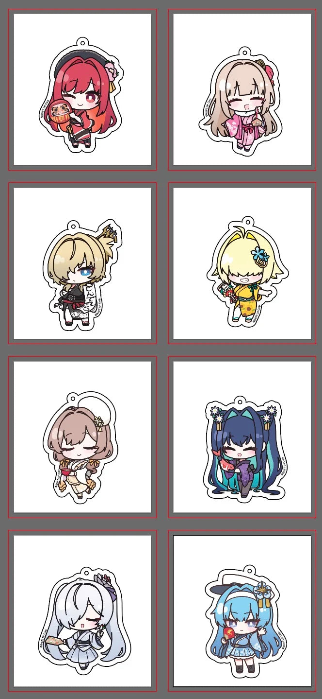 GODDESS OF VICTORY: NIKKE - Lunar New Year 2026 Series Chibi Acrylic Keychain Set TWO QUAN