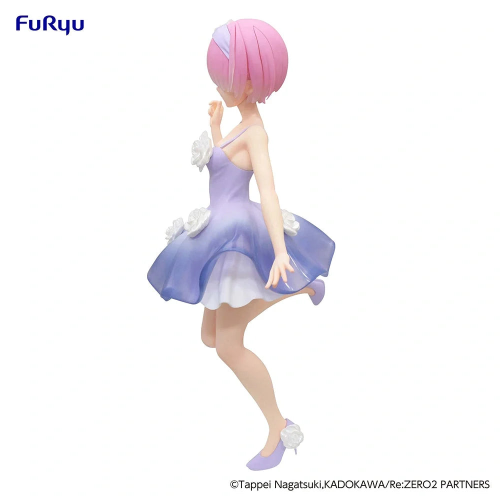 Re:ZERO Starting Life in Another World - Ram(Flower Dress Ver.) Trio-Try-iT Prize Figure FuRyu Corporation