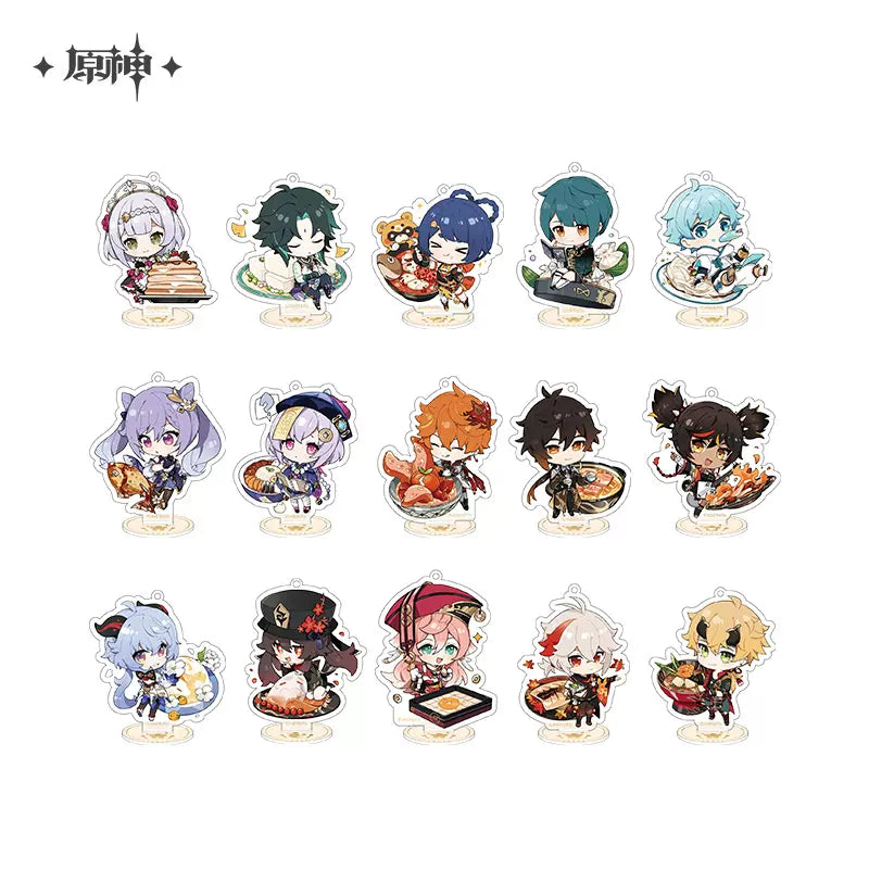 Genshin Impact - Delicious Party Series Chibi Mini Acrylic Stand miHoYo