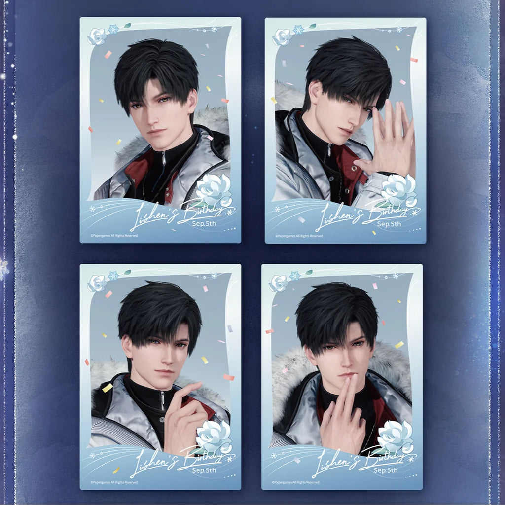 Love and Deepspace - Zayne 2025 Birthday Dawnbreak Promise Series Polaroid Set InFold Games