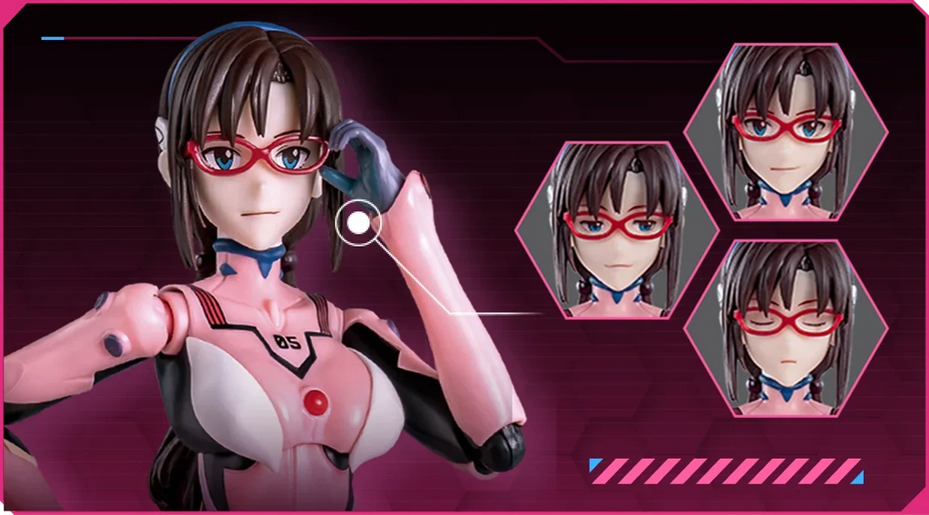 Evangelion - Mari Makinami Illustrious Fantastics Series Action Figure Blokees