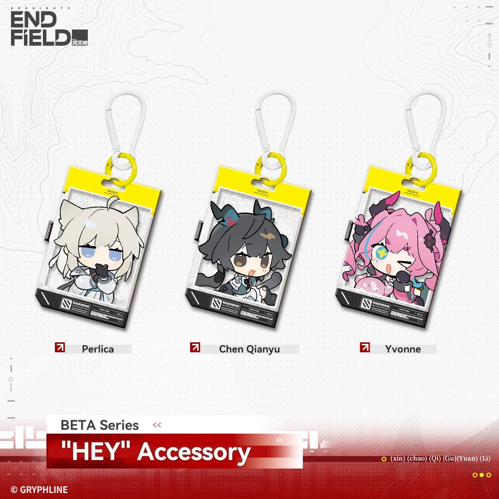 Arknights: Endfield - Perlica & Chen Qianyu & Yvonne BETA Series HEY Accessory HYPERGRYPH