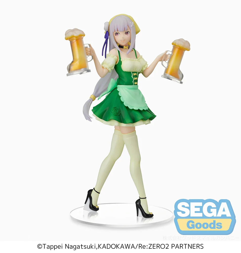 Re:ZERO Starting Life in Another World - Emilia(Oktoberfest Ver.) SPM Prize Figure SEGA