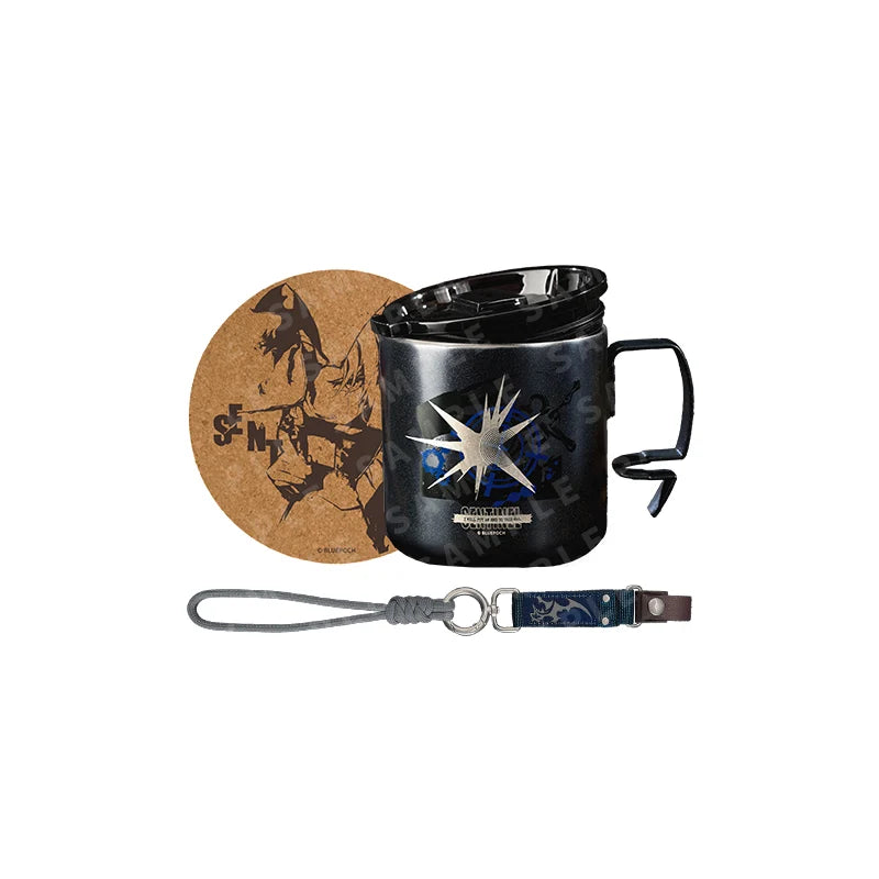 Reverse: 1999 - Sentinel & Charon Steel Mug & Nylon Lanyard Set BLUEPOCH