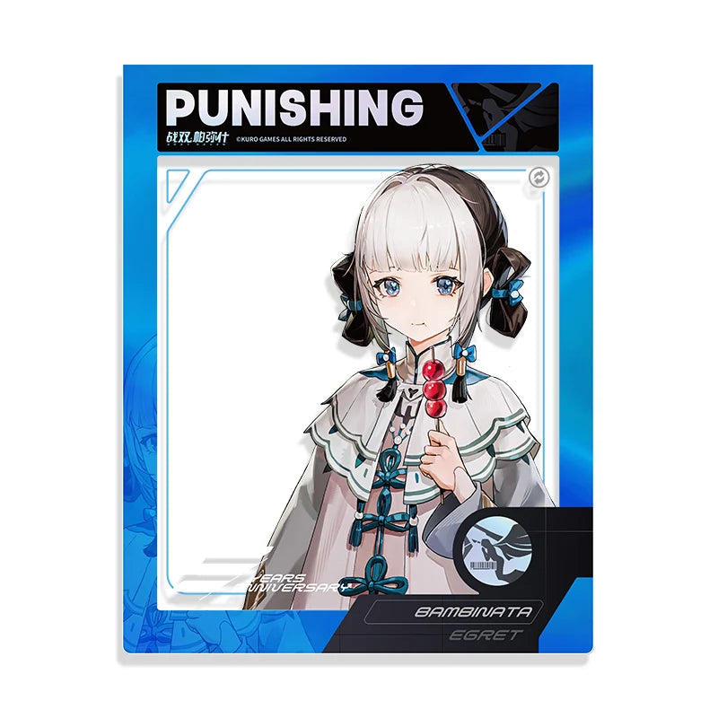 Punishing: Gray Raven - Elegant Courtyard Theme 5th Anniversary Celebration Art Paper Frame Card KURO GAMES