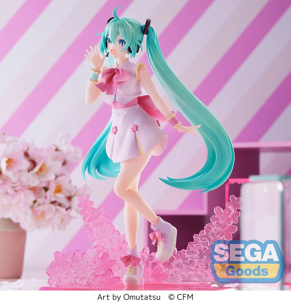 Hatsune Miku - Luminasta Hatsune Miku Series Sakura Miku (Omutatsu Ver.) Prize Figure SEGA