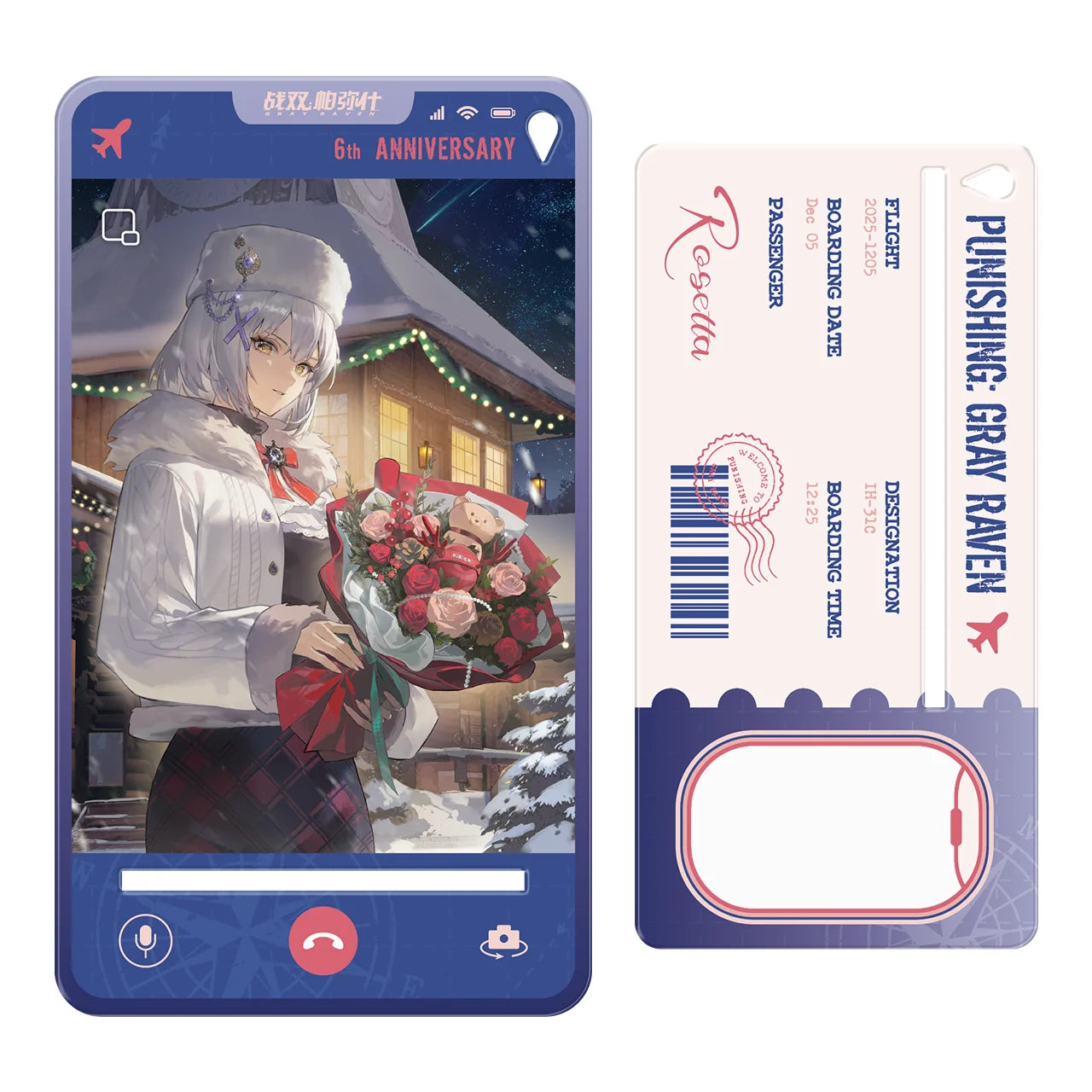 Punishing: Gray Raven - Echoes of Elsewhere 6th Anniversary Display Standee KURO GAMES