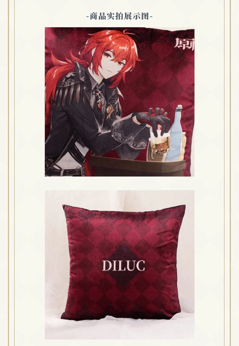 Genshin Impact - IPSTAR Cafe Collab Throw Pillow miHoYo