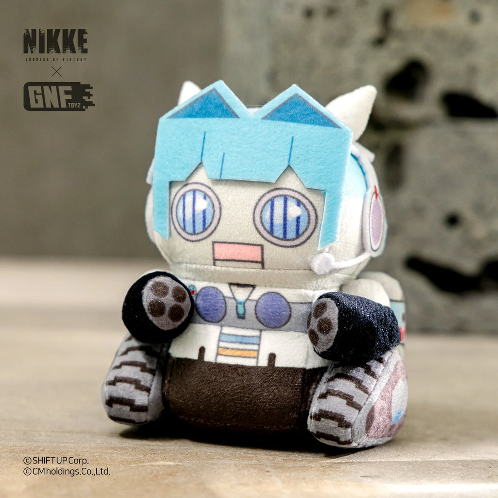Goddess of Victory: Nikke - Mecha Shifty Doro＆ Choonsik KAKAO FRIENDS Collab Series Plush Keychain GNF TOYZ