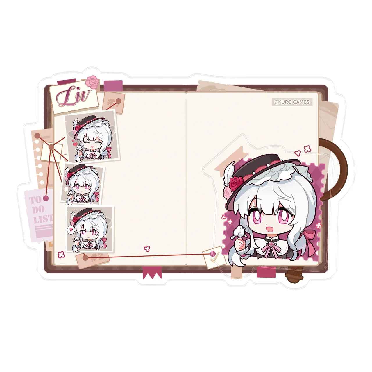 Punishing: Gray Raven - Mistbound Twilight Memo Magnet KURO GAMES