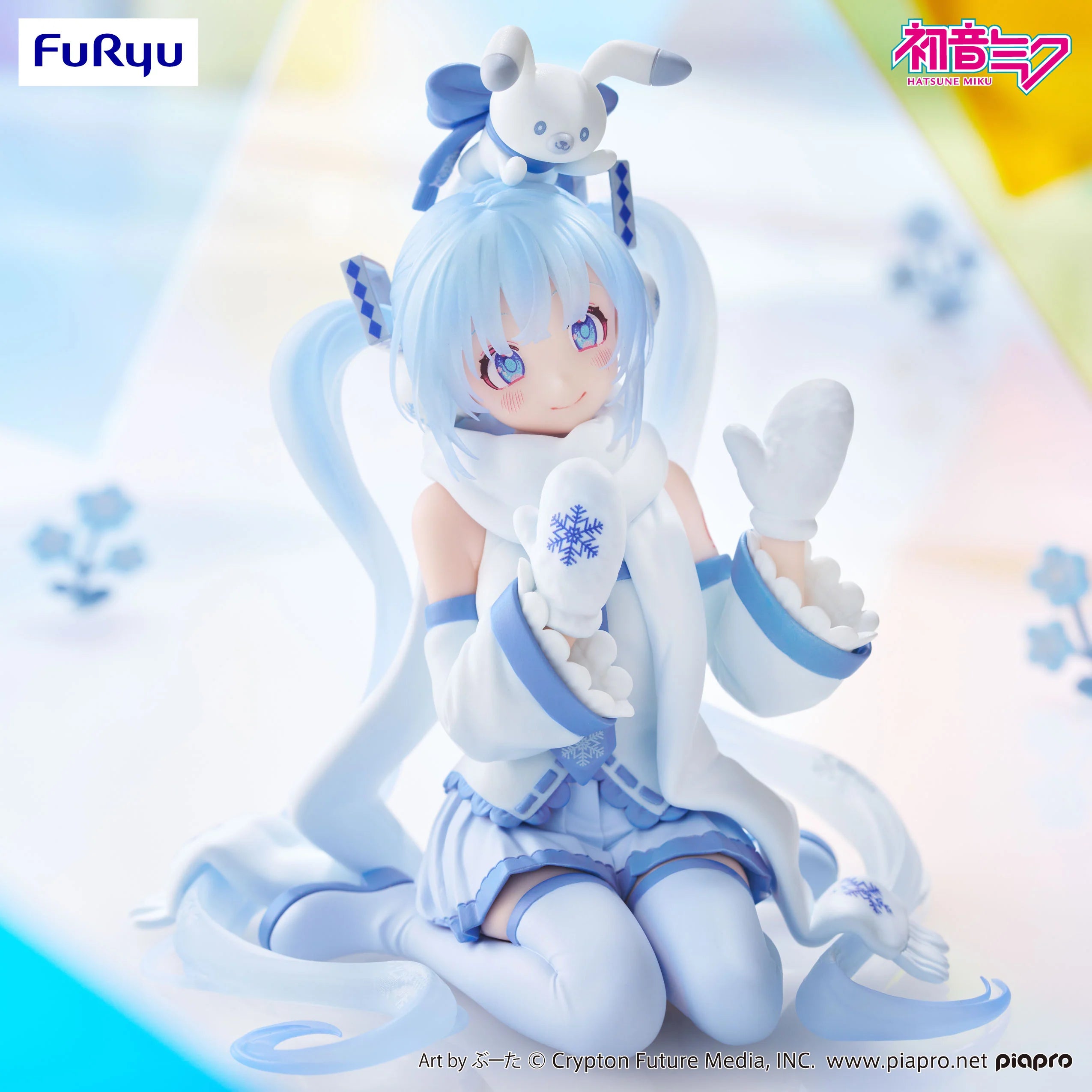 Hatsune Miku - Snow Miku (Sky Town 10th Ver.) Noodle Stopper Figure FuRyu Corporation