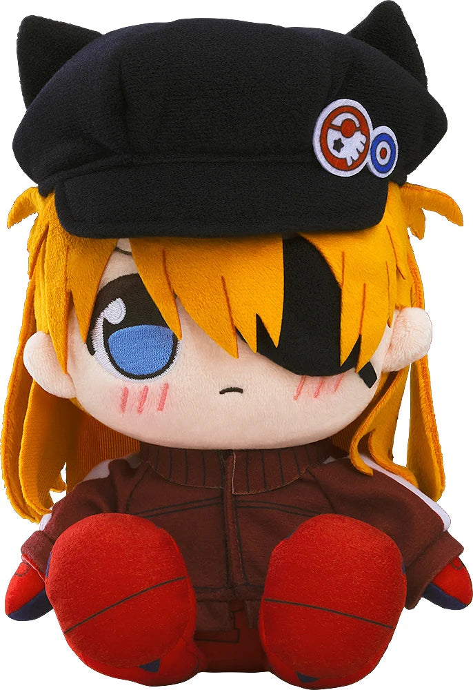 Rebuild of Evangelion - Asuka Shikinami Langley (Jersey & Casquette Cap Ver) Kuripan Plushie Good Smile Company