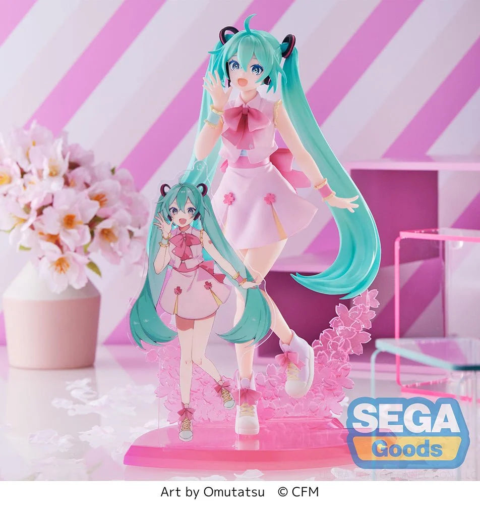 Hatsune Miku - Luminasta Hatsune Miku Series Sakura Miku (Omutatsu Ver.) Prize Figure SEGA