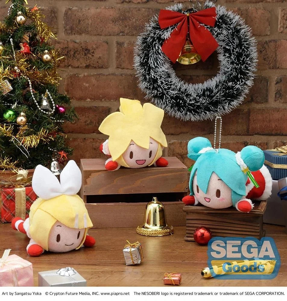 Hatsune Miku - Hatsune Miku & Kagamine Rin & Kagamine Len Christmas 2021 NESOBERI Lay-Down SEGA