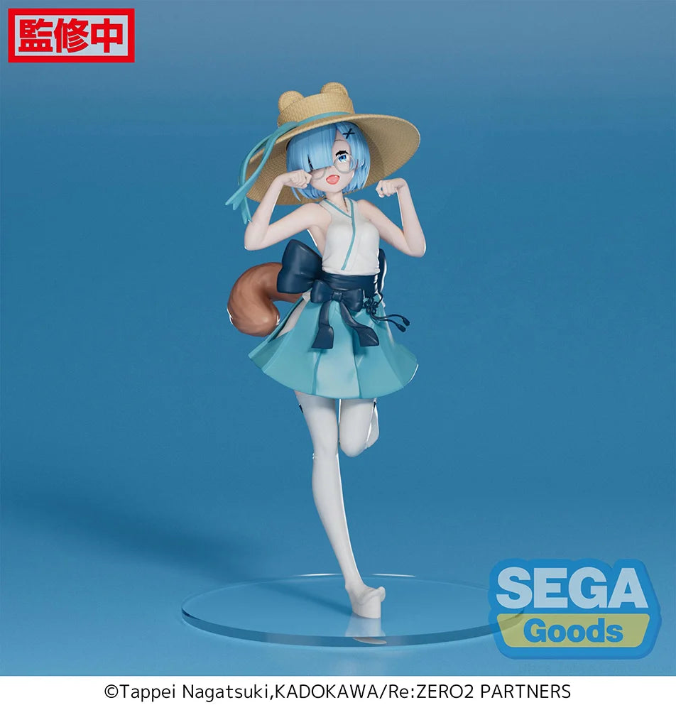 Re:Zero - Rem (Pom Poko Raccoon Dog Ver.) Prize Figure SEGA