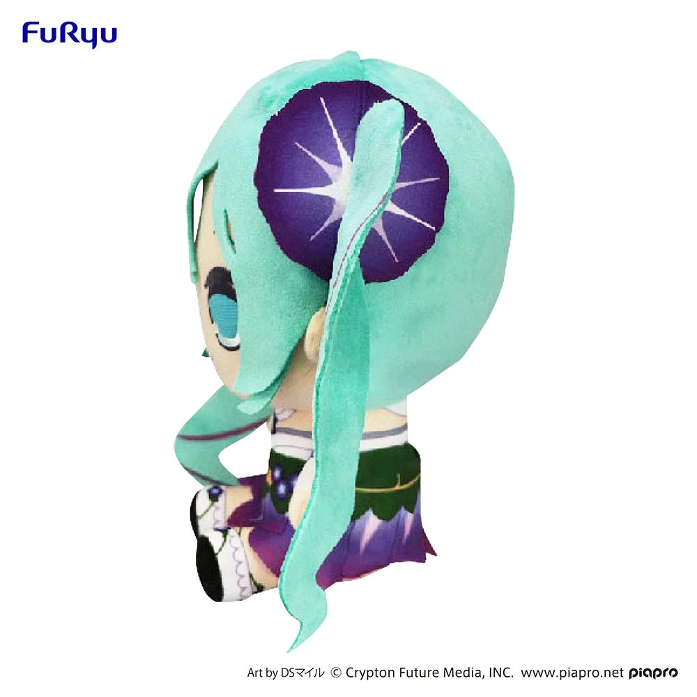 Hatsune Miku - Hatsune Miku(Morning Glory Ver.) KYURUMARU Big Plush Toy FuRyu Corporation