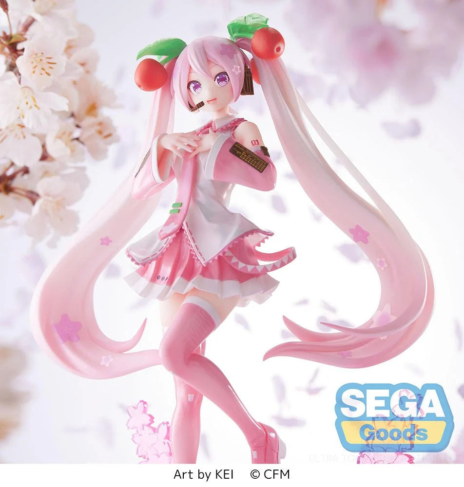 Hatsune Miku - Luminasta Sakura Miku 2023 Prize Figure SEGA