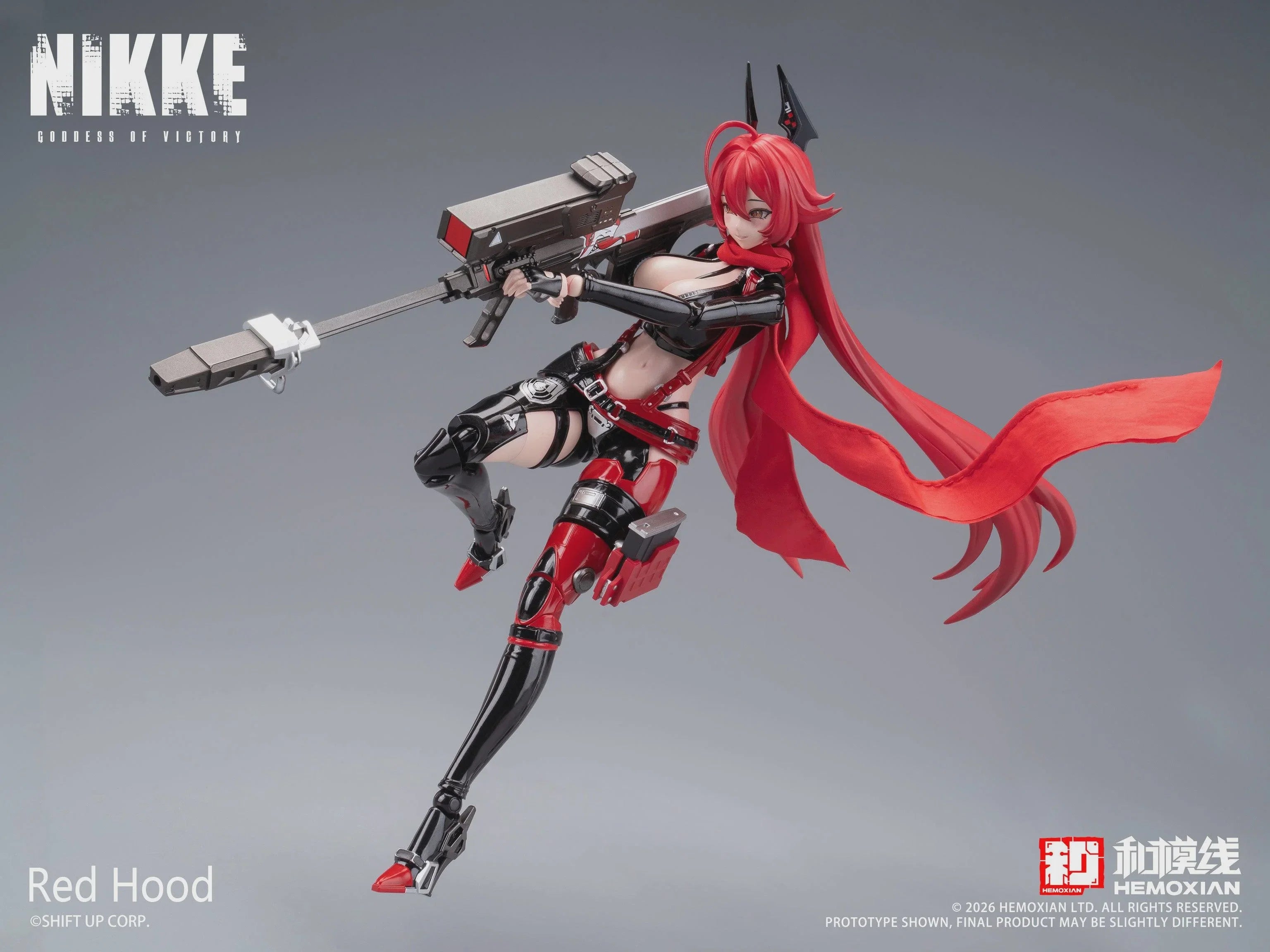 Goddess of Victory: Nikke - Red Hood 1/12 Plastic Model Kit HEMOXIAN
