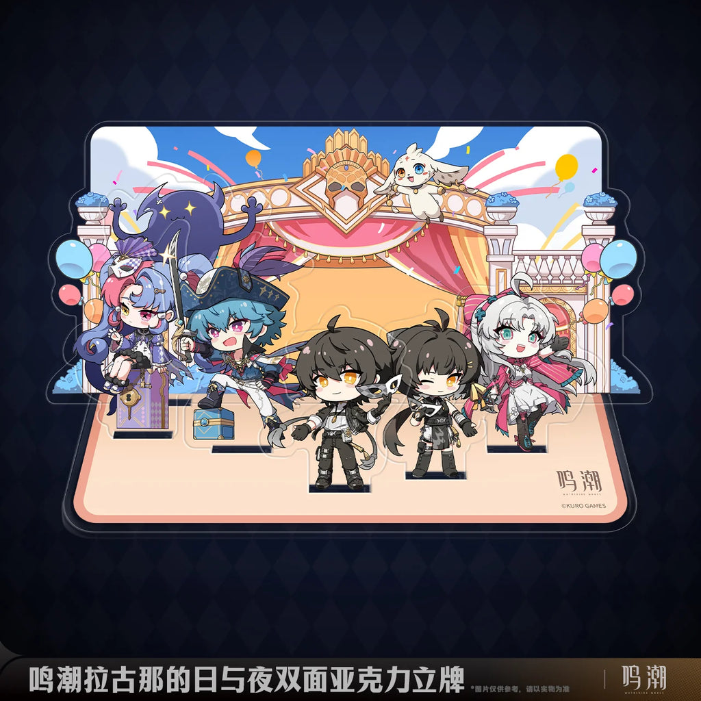 Wuthering Waves - Carnevale Themed Two Sided Acrylic Stand KURO GAMES