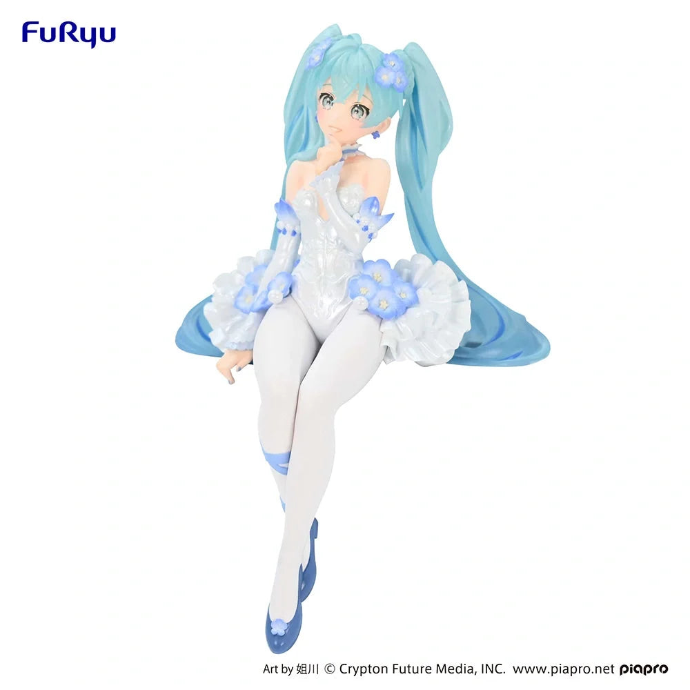 Hatsune Miku - Hatsune Miku(Flower Fairy Nemophila Ver. re-run) Noodle Stopper Prize Figure FuRyu Corporation