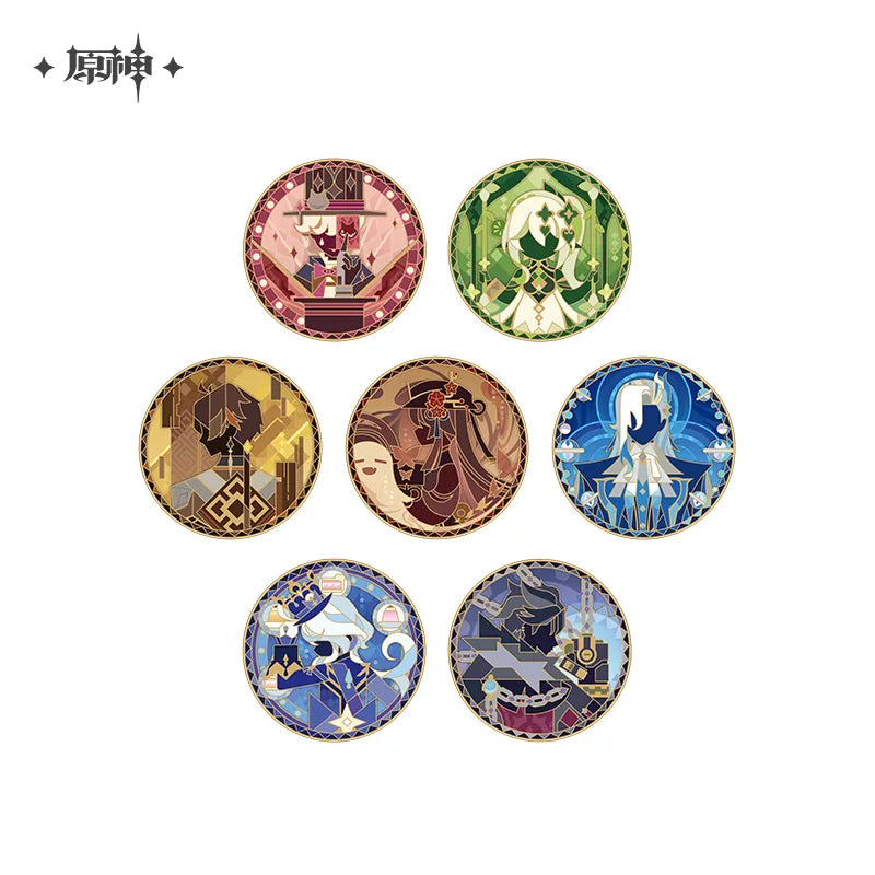 Genshin Impact - Rainbow Invitation Series Metal Badge miHoYo