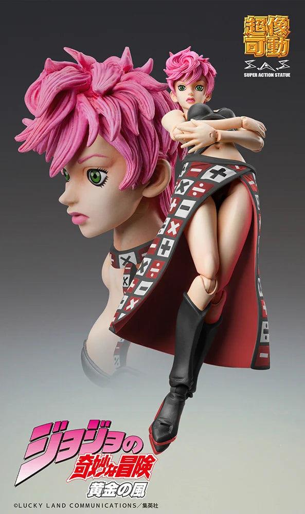 JoJo's Bizarre Adventure: Golden Wind - Trish Una (Black Ver) Chozokado Action Figure Medicos Entertainment