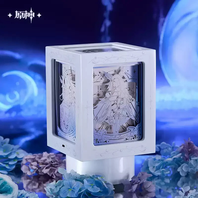 Genshin Impact - Companion Moon Chronicle Series Rotating Paper Carving Night Lamp Music Box miHoYo
