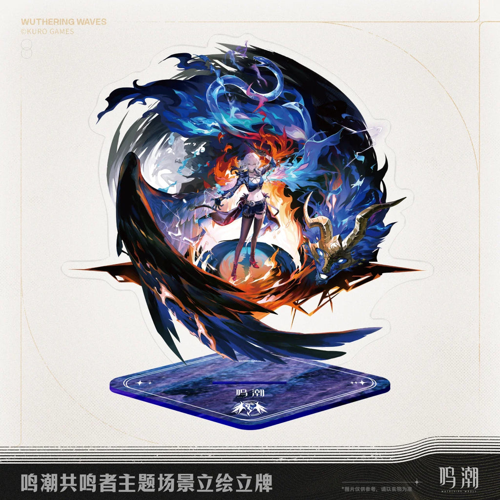 Wuthering Waves - Galbrena & Qiuyuan Resonator Themed Splash Art Standee KURO GAMES