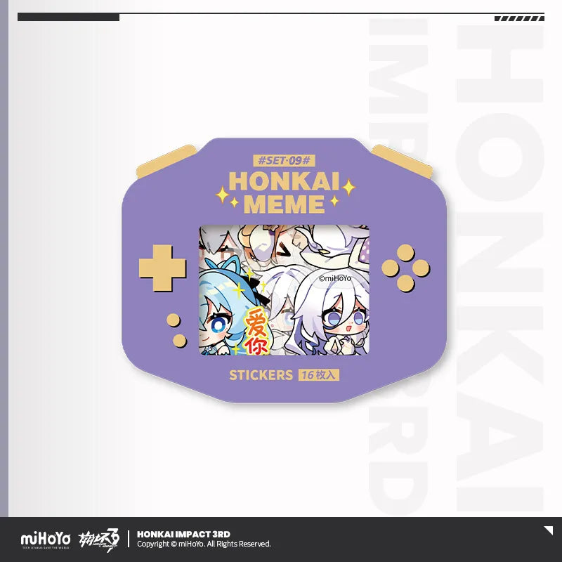 Honkai Impact 3rd - HONKAI MEME Sticker Set miHoYo