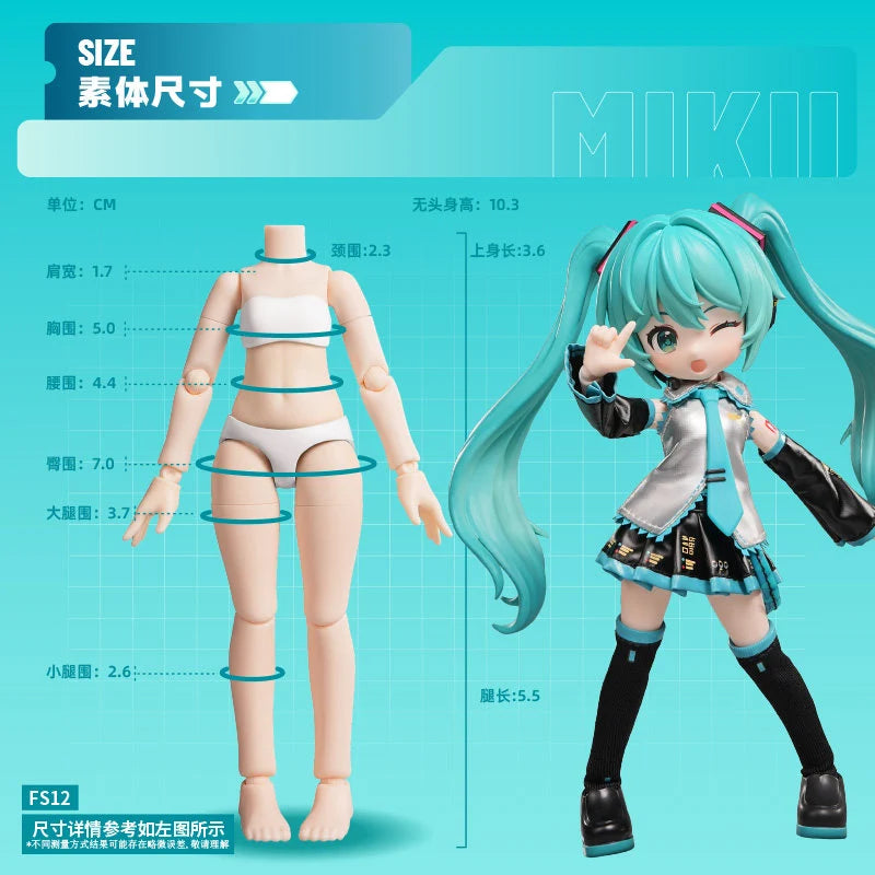 Hatsune Miku - Hatsune Miku (Official Outfit Ver.) DaaLaMode Series Action Figure Blokees