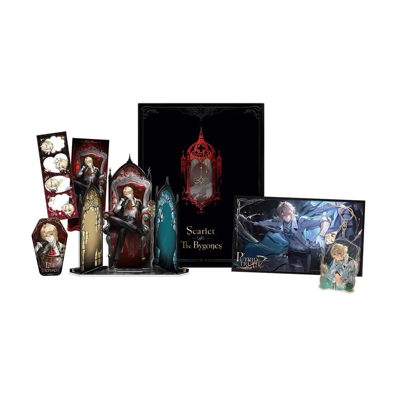 Wuthering Waves - Luuk Herssen Scarlet of the Bygones Themed Gift Box KURO GAMES