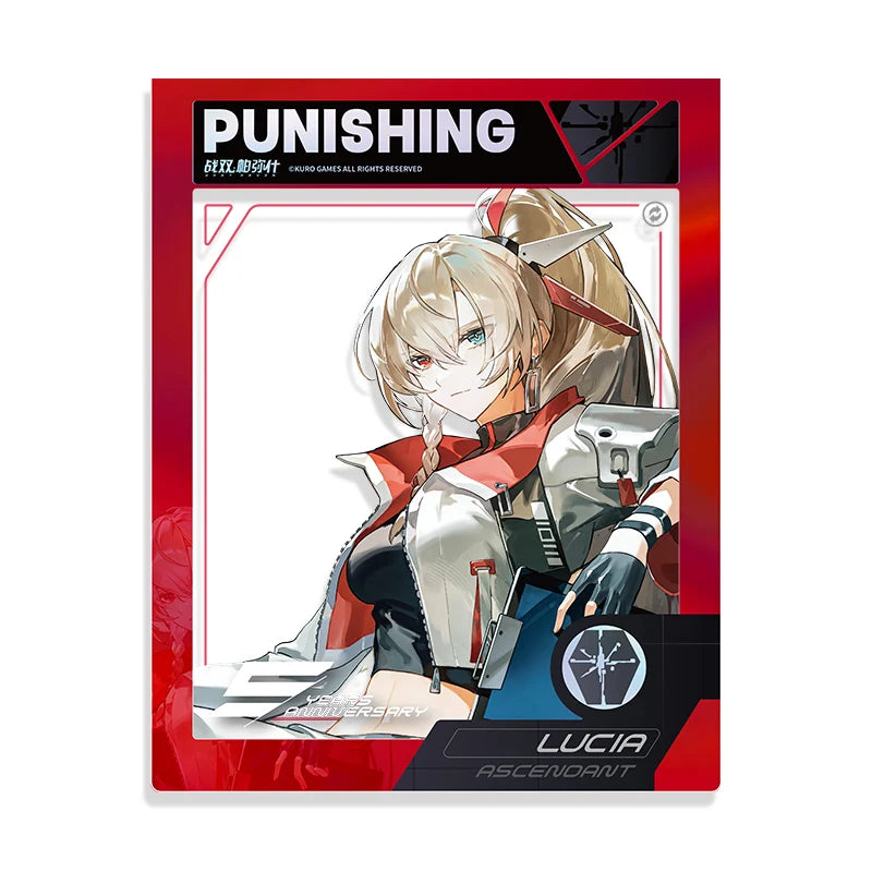 Punishing: Gray Raven - Verdant Hall Theme 5th Anniversary Celebration Art Paper Frame Card KURO GAMES