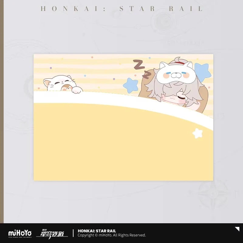 Honkai: Star Rail - Boys Dorm Chibi Home Series Coral Fleece Pillowcase miHoYo