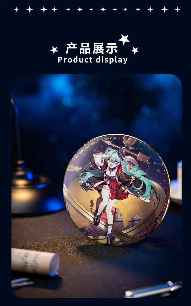 Hatsune Miku - Hatsune Miku 39 The Great Discovery of The Dimension Large Badge Moeyu