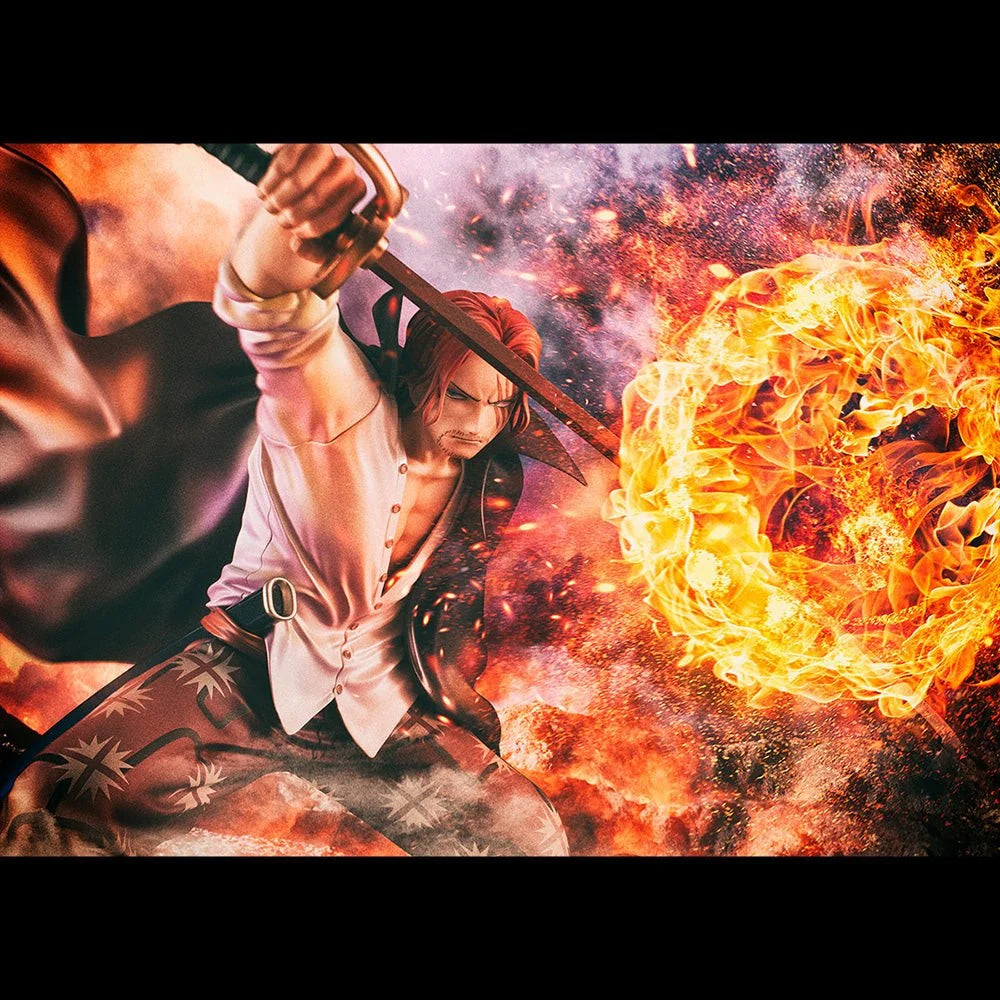One Piece - Portrait of Pirates One Piece Playback Memories Red-Haired Shanks NON Scale Figure MegaHouse
