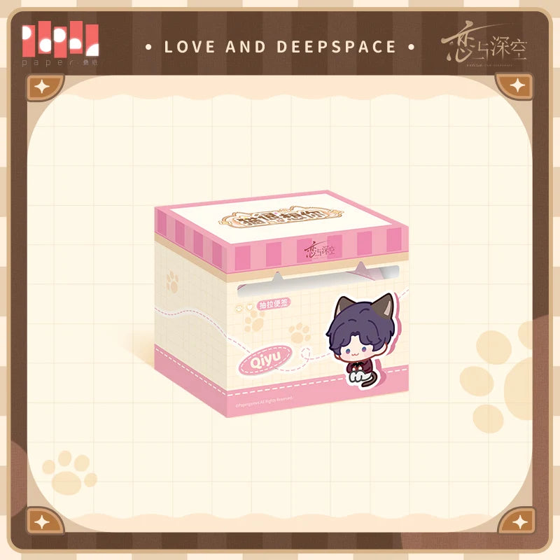 Love and Deepspace - Your Cat Misses You Series Sticky Notes InFold Games
